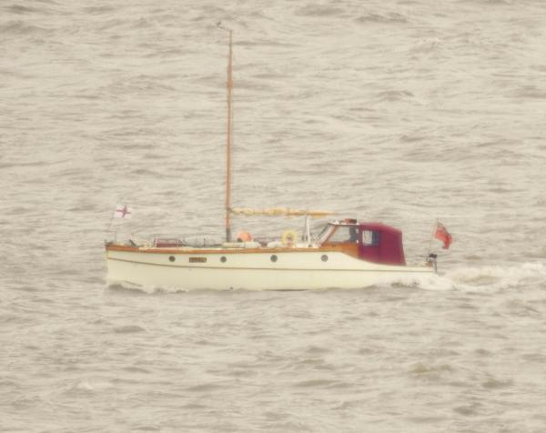 Elvin passing Portishead outbound for Sharpness Docks