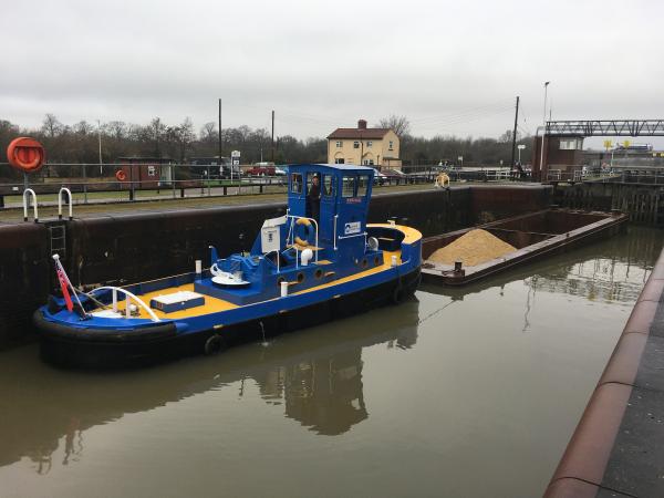 Robin Hood on the canal working