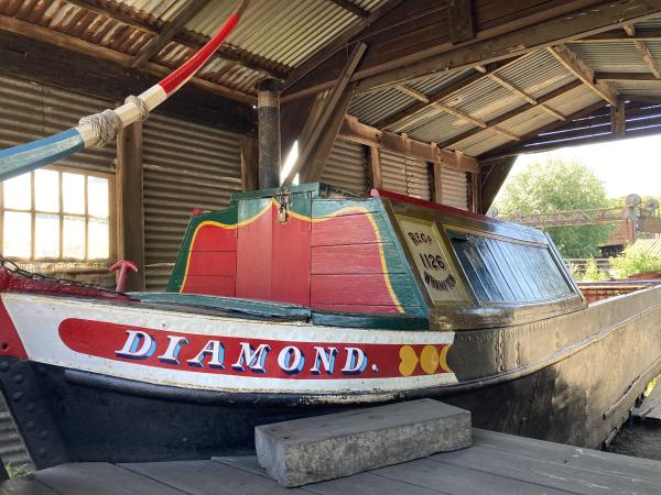 Diamond exterior at the Black Country Living Museum, July 2026