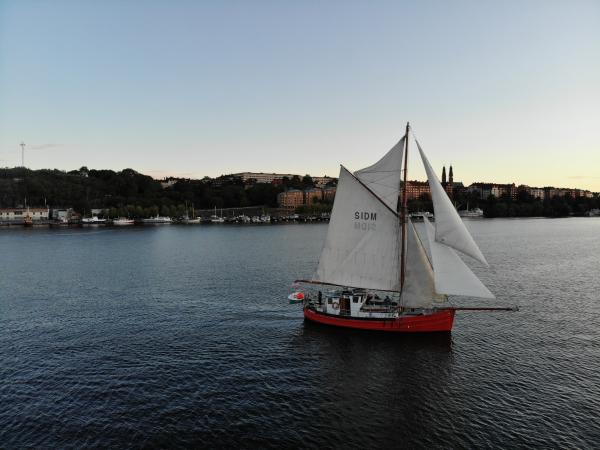 S/V Kess sailing off the coast of Stockholm