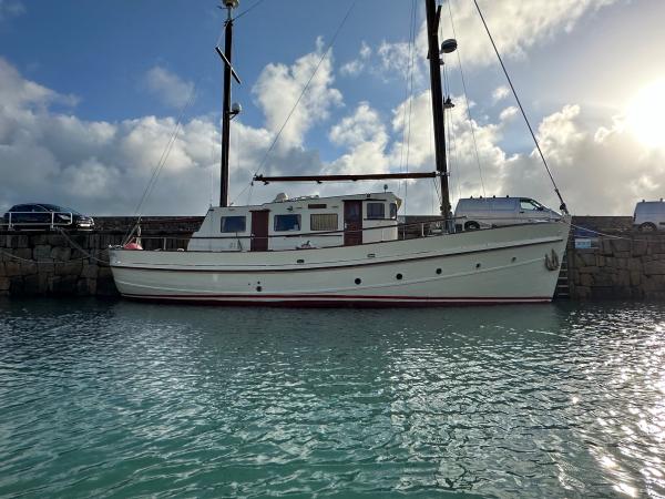 Eabora moored in Jersey