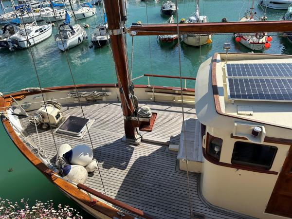 Eabora moored in Jersey