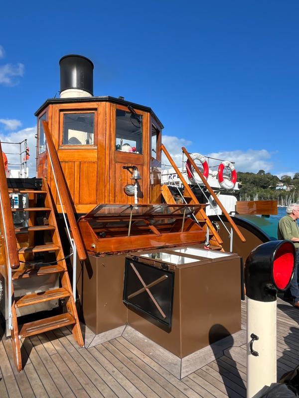 The revamped wheelhouse 