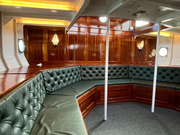 Internal image of her new saloon