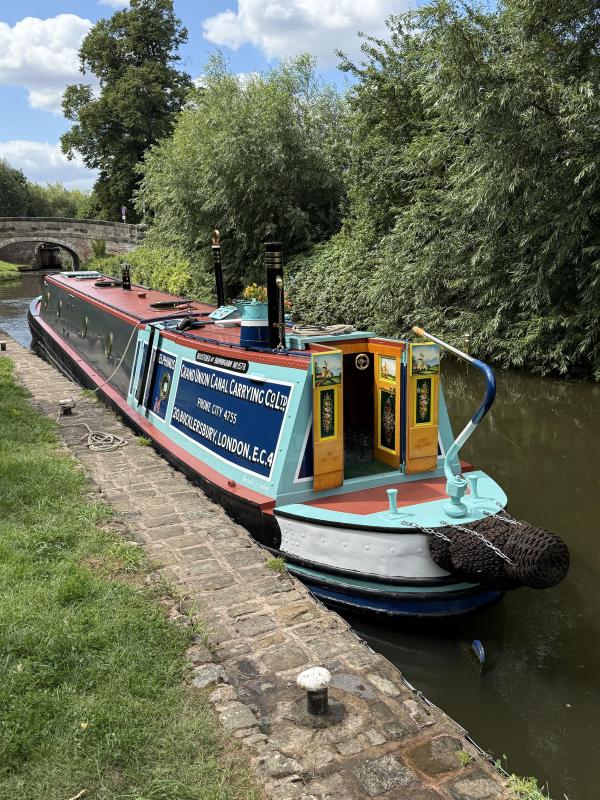 Delphinus moored