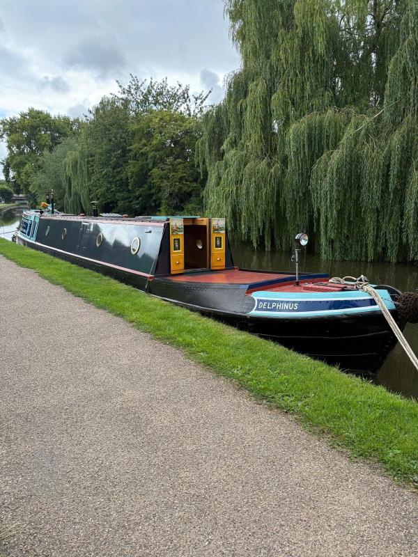 Delphinus moored