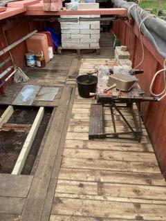 Daphne deck work