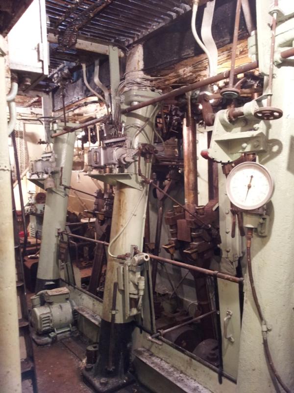 SS Explorer - main engine