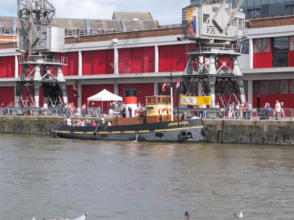 John King - at Bristol Harbour Festival