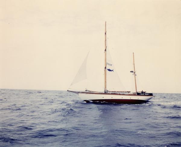 During Atlantic crossing