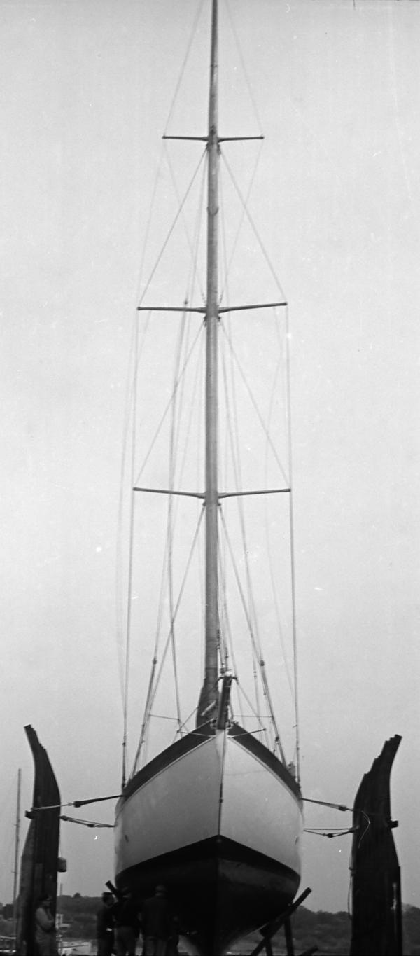 Blue Trout - taken in 1947, Camper & Nicholson's yard, Southampton