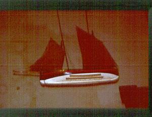 ALFRED CORRY - Model, starboard side. Ref:96/3/1/1.