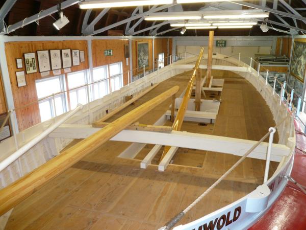 Alfred Corry under restoration