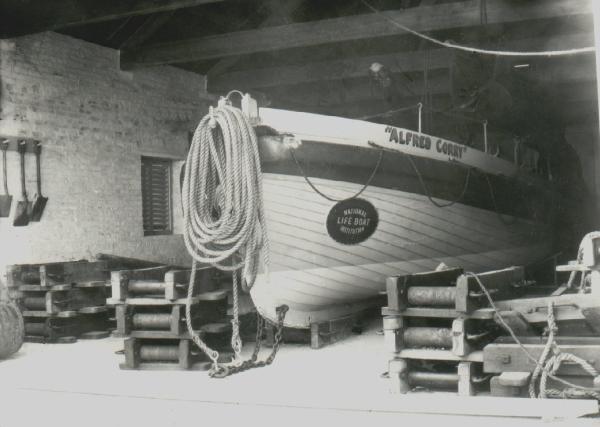 When first in service 1893 in lifeboat house at Southwold