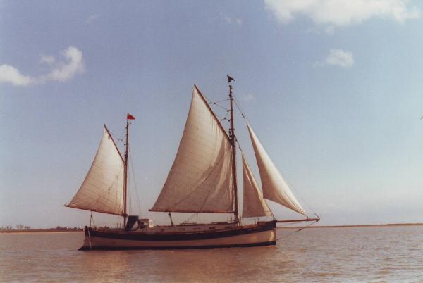 In 1984 after renaming ALFRED CORRY off Mersea Island