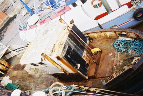 Shearbill - aerial view of stern