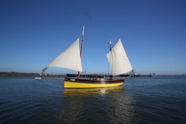 Our Boys - underway, starboard view