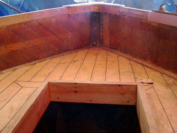 James Stevens being restored