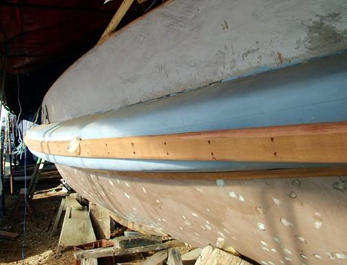 James Stevens being restored