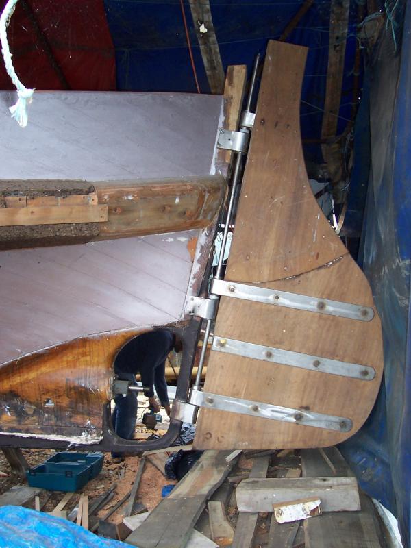 James Stevens' rudder