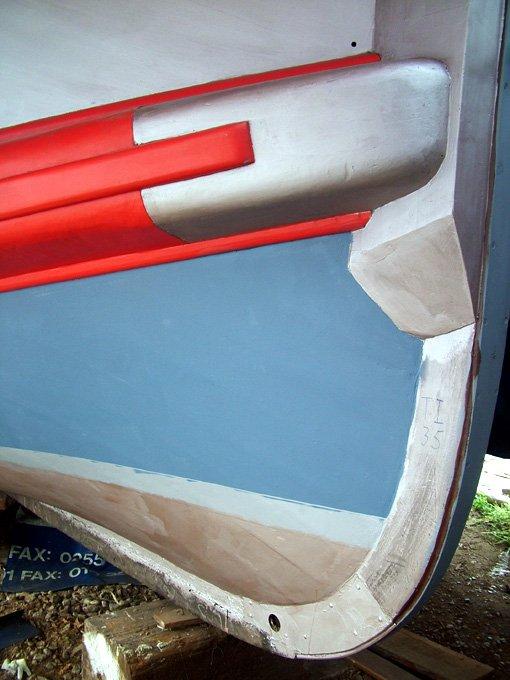 James Stevens being restored