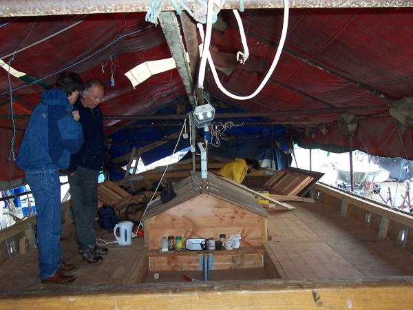 James Stevens under cover