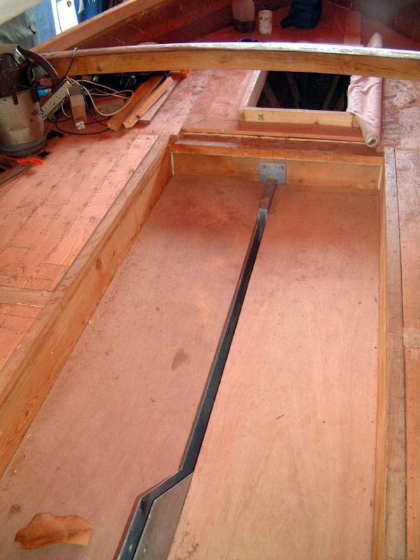 James Stevens being restored