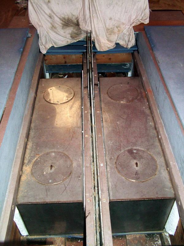 James Stevens being restored