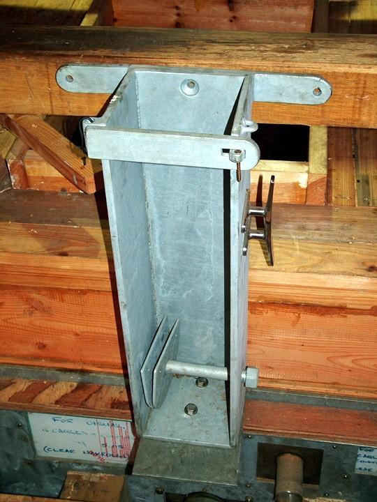 James Stevens being restored