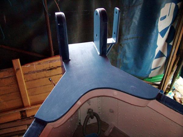 James Stevens being restored