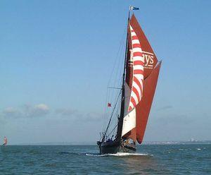 CABBY. Spritsail barge.