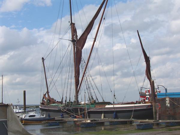 Cabby - at her moorings