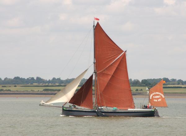 Cabby - port side view, underway, Essex.