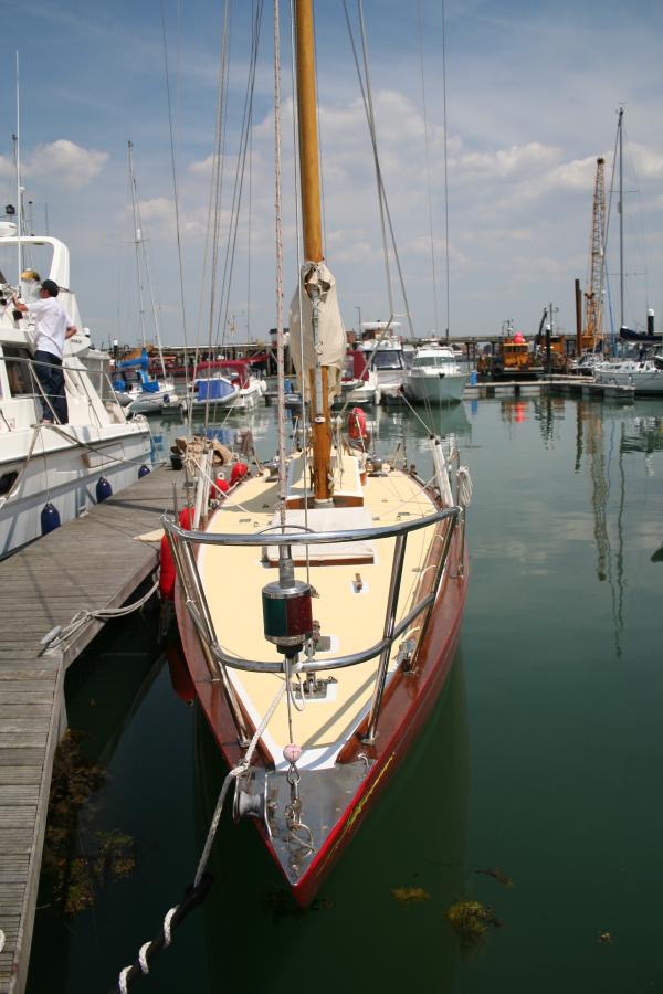 Corrie - bow looking aft