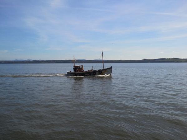 starboard side view