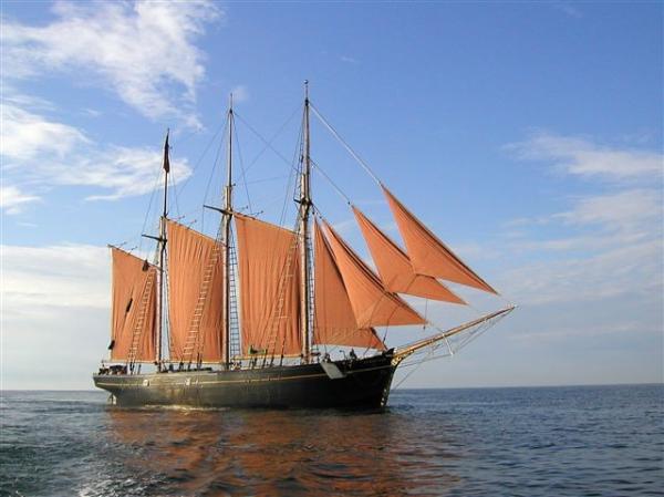 Kathleen & May - starboard side