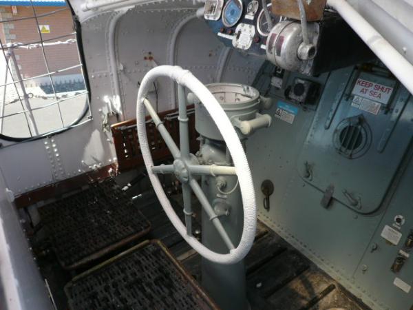 Herbert Leigh's wheelhouse