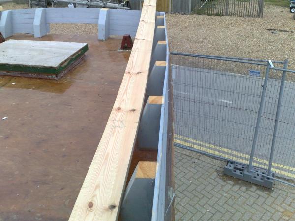 Caronia restoration work