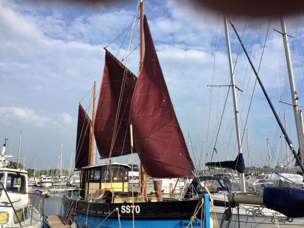 New masts and boom