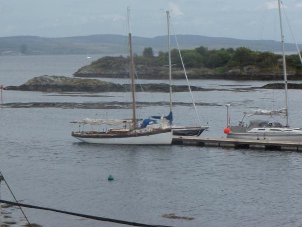 At berth. Starboard side view