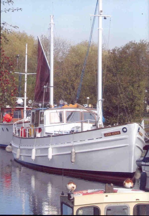 Jean Adair in mooring