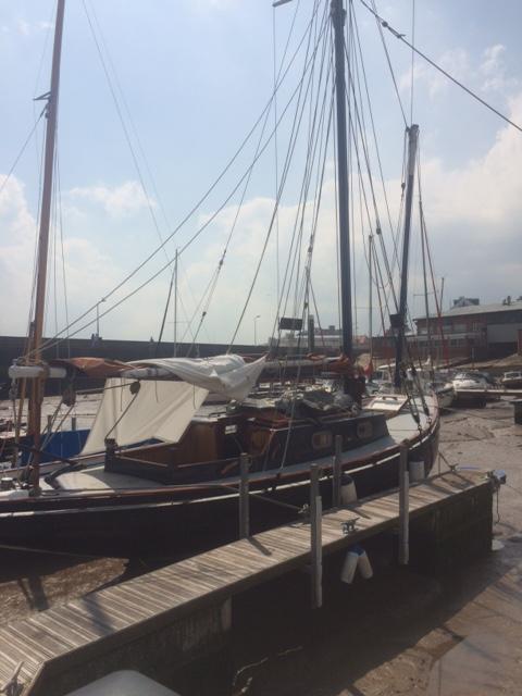 Venture in Bridlington Harbour, June 2015