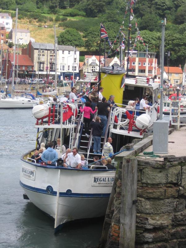 Regal Lady in Scarborough - stern view