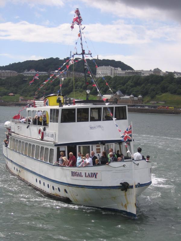 Regal Lady in Scarborough - bow view