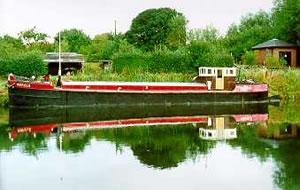 PARFIELD - on River Weaver. Port side view.