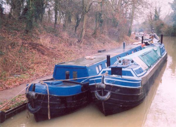 George and Mary alongside each other