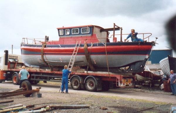 Dunleary out the water - port side