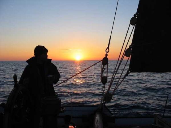 Beric - night view at sea