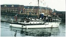 CAPRELLA under way - starboard side