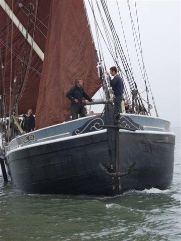 Ethel Ada - view of bow